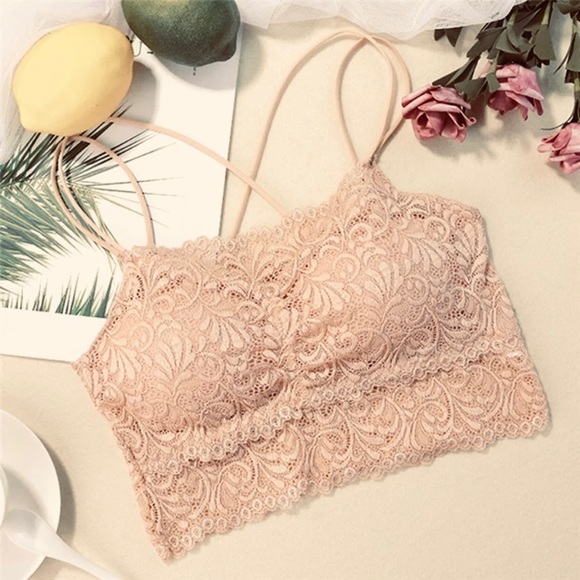 LACE BRALETTE-NUDE-NEW - Picture 1 of 5